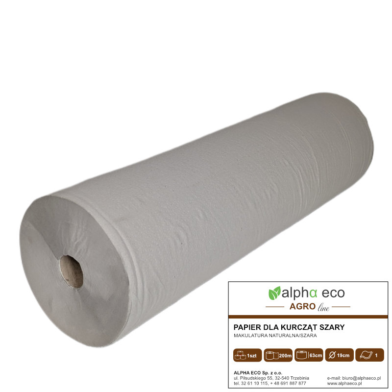 PAPIER DLA KURCZĄT SZARY