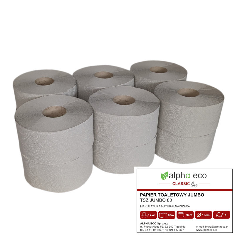 Papier toaletowy Jumbo